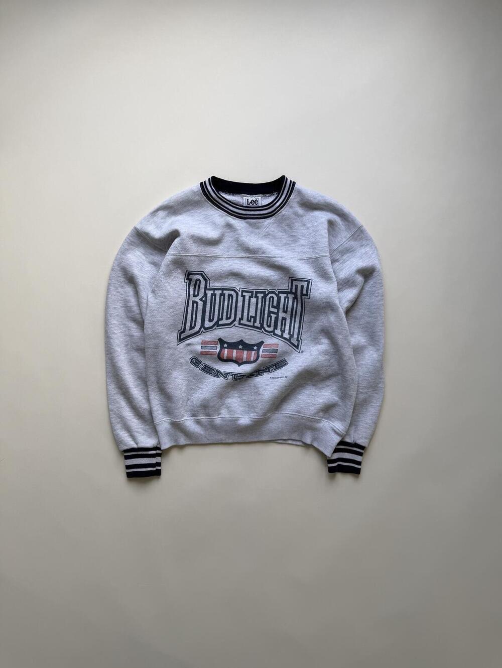 Vintage 90's Lee Bud light Crewneck